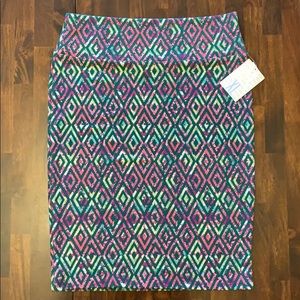 Lula Roe fitted skirt